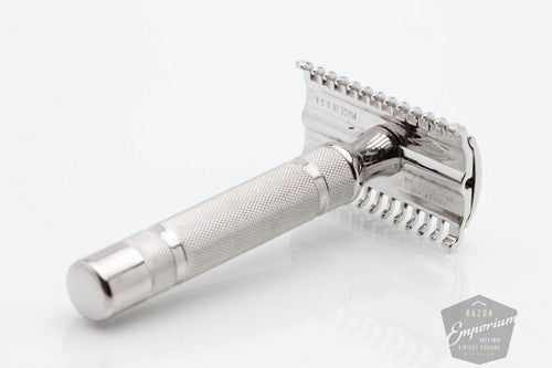 Gillette 1930s Short Comb NEW * Safety Razor Rhodium Revamp