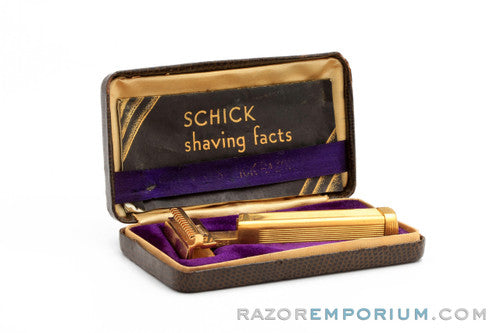1930's Schick Type B Repeating Injector Razor Set