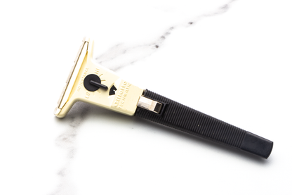 1970 P2 Gillette Techmatic Band Safety Razor with Case | Original Condition