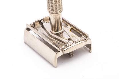 1960 F4 Gillette Flare Tip  Super Speed Double Edge Safety Razor | Original Condition