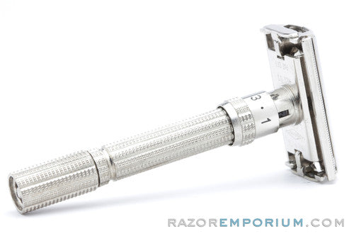 1966 Gillette Slim Adjustable DE Safety Razor L1 - Excellent