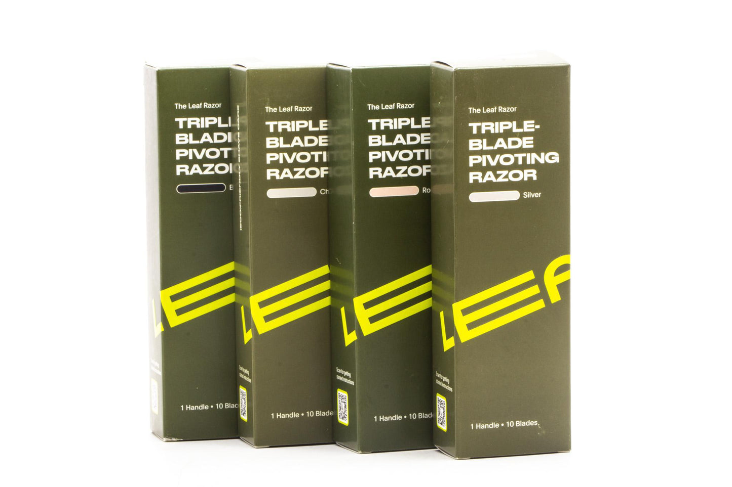 The LEAF |Triple-Blade Pivoting Head Razor