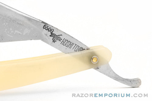 13/16'' 6500 Hoshi Tombo Tokyo Riki Co Straight Razor |  Japan