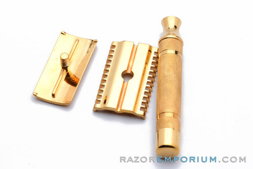 1930's Gillette Long Comb NEW | 24K Gold Revamp