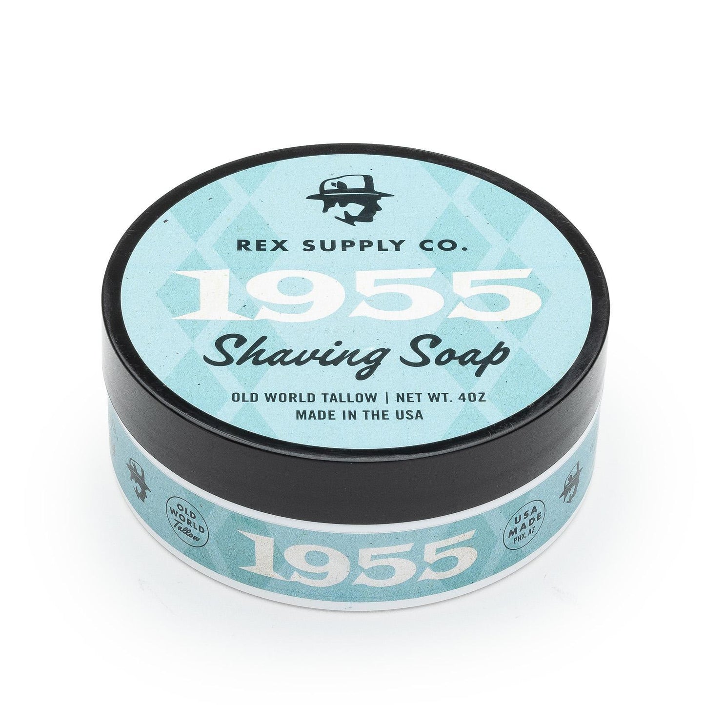 Rex Supply Co. | 1955 Old World Tallow Shaving Soap