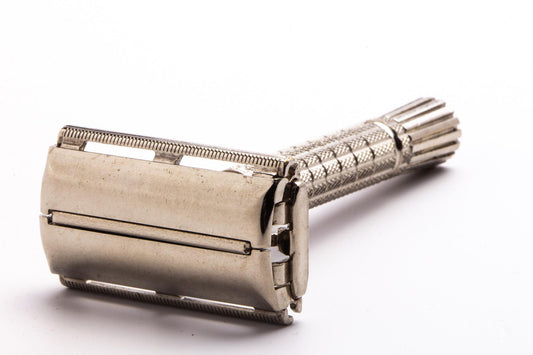1964 J4 Gillette Flare Tip Super Speed Safety Razor | Original Condition