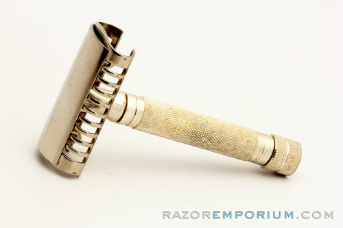 LeCoq Cagehead Safety Razor w\ Combination Set in Case | Made in France