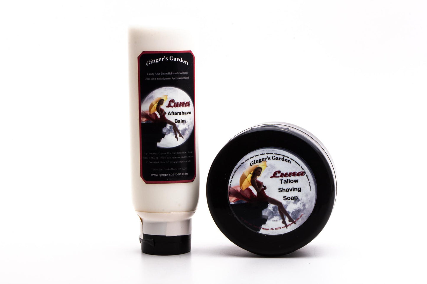 Ginger's Garden | Luna Tallow Shaving Soap