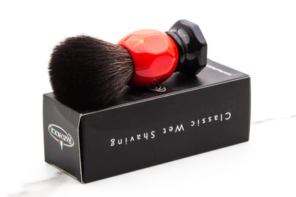 Razorock | AMICI Synthetic Shaving Brush with Noir Plissoft Knot