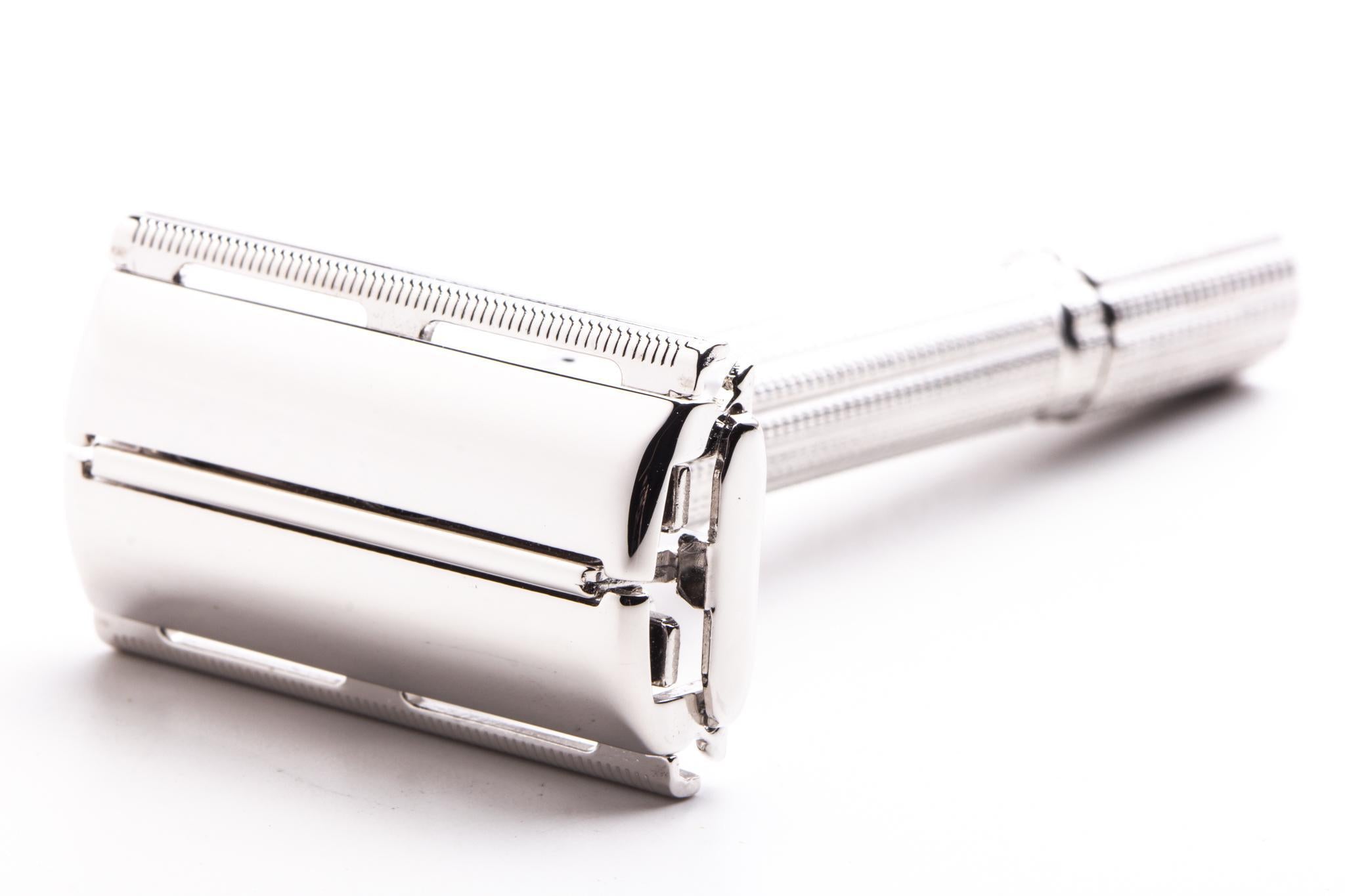 Slim Razor 1967 M1 Gillette Slim Adjustable Double Edge Safety Razor | Rhodium Re ...
