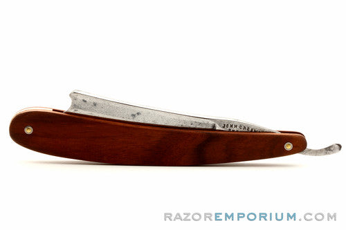 6/8" John Creswick Straight Razor w/ Cocobello Wood | Sheffield, England