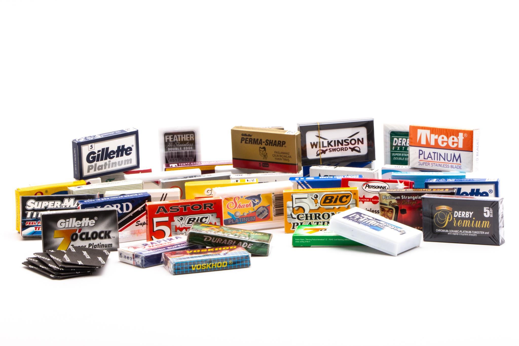 Double Edge Safety Razor Blade Sample Pack Complete Razor Emporium Double Edge Safety Razor Blade Sample Pack Complete Razor Emporium