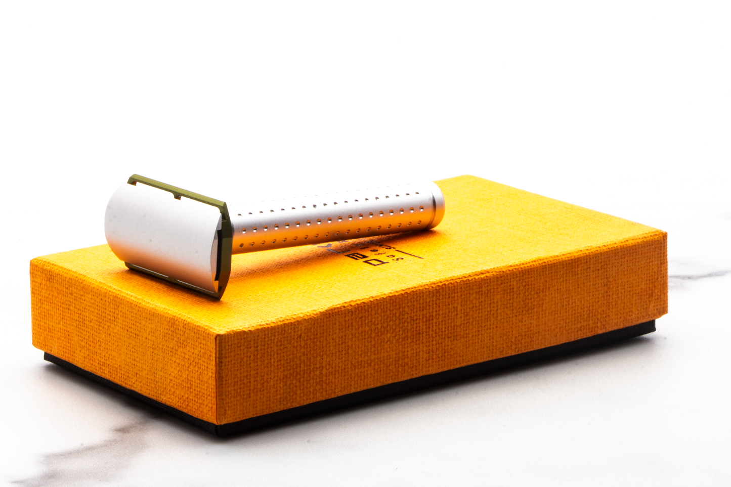 Parker | AeroShave Short Handle Aluminum Double Edge Safety Razor