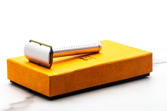 Parker | AeroShave Short Handle Aluminum Double Edge Safety Razor