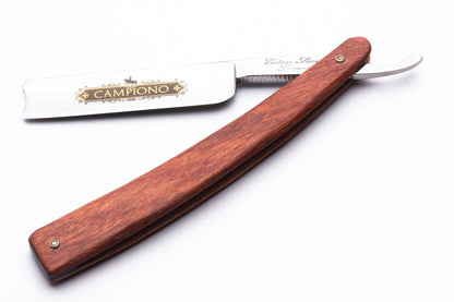 5/8" Ertan Süer Rasoir Sabre Campiono Carbon Straight Razor | Rose Wood Scales
