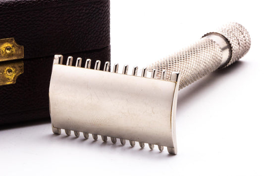 Vintage Leresche French Safety Razor Set | Original Condition