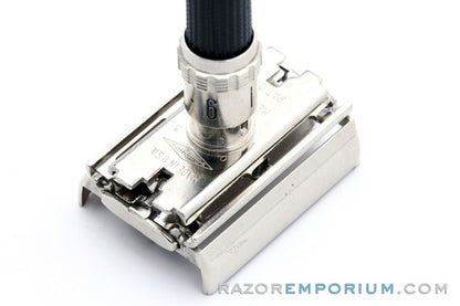 1969 Gillette Super 109 Long Handle Super Adjustable DE Safety Razor O3