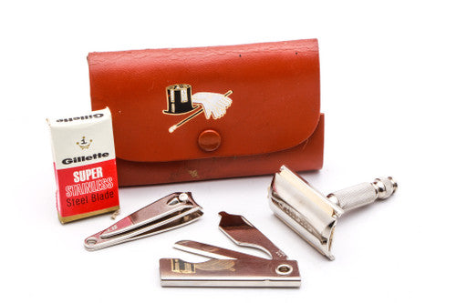 Gillette Ball End Tech Travel Set with Magician Case