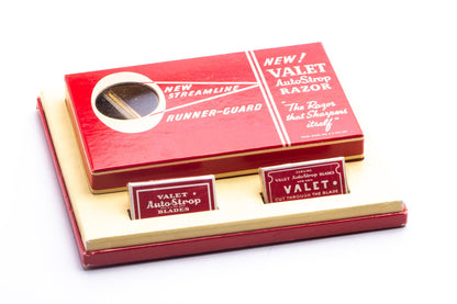 1930's Valet Auto Strop Razor Set w/ Original Cardboard Box | New Old Stock