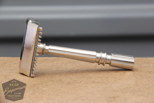 Gem 1930's Micromatic TTO Single Edge (SE)  Safety Razor * Revamped - Nickel