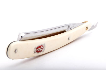 7/8" Grah & Plumacher 67 Silver Ring Straight Razor Hollow Ground | Solingen, Germany | Used