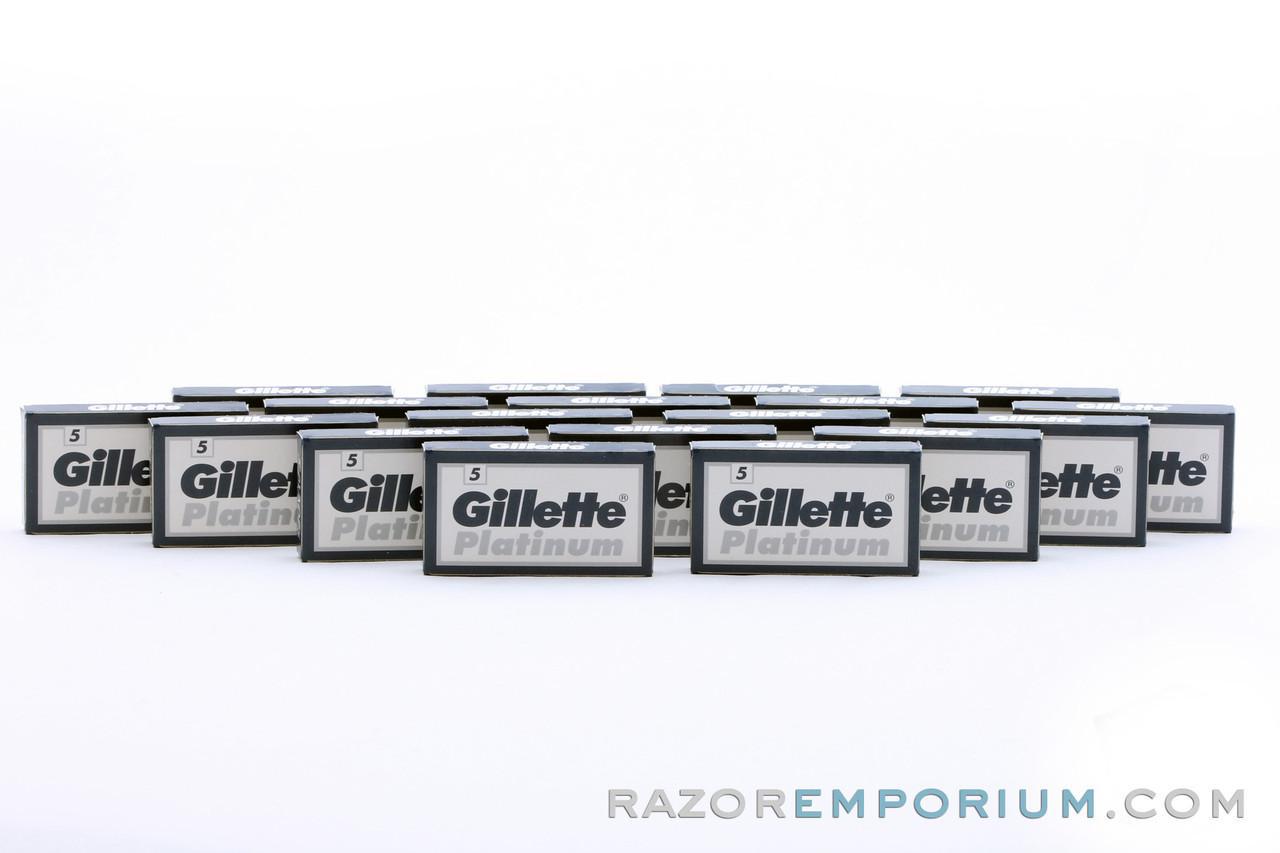 Gillette Platinum Double Edge (DE) Razor Blades