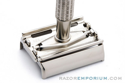 1966 Gillette Flair Tip Super Speed Safety Razor Factory Nickel Revamp L1