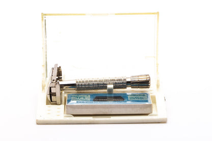 1940's Gillette Flare Tip British Rocket Safety Razor Set| Original Condition