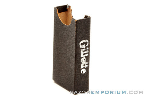 1900's Gillette Cardboard Blade Bank Black