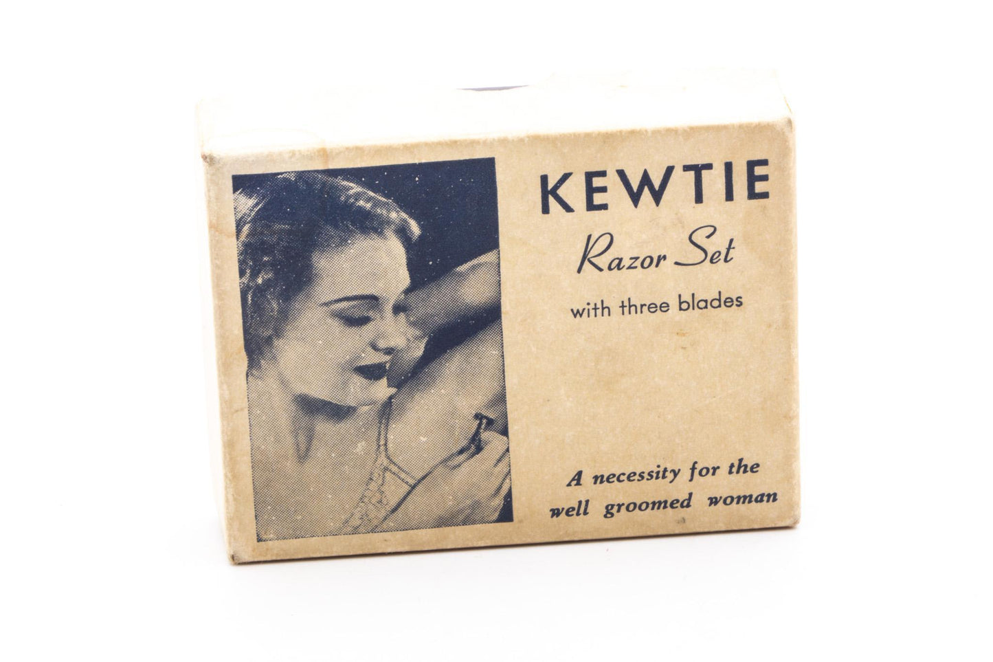 Kewtie Miniature Blue Razor Set | Original Condition