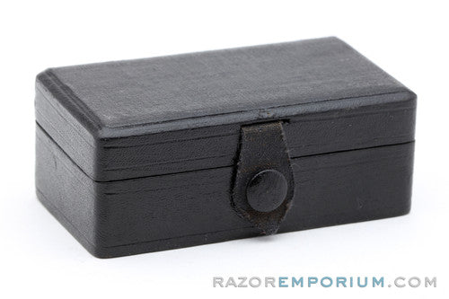 1919 Kampfe Brothers Star Super Six  Single Edge Safety Razor w/ Orig. No. 4 Black Leather Case