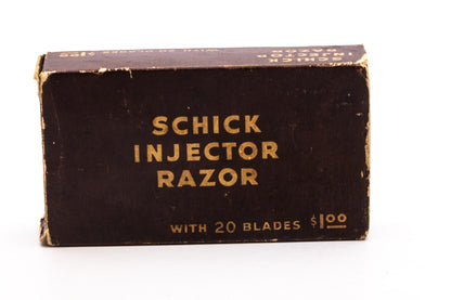 1950's Eversharp Schick Injector with Cream Bakelite Handle Set| Original Condition