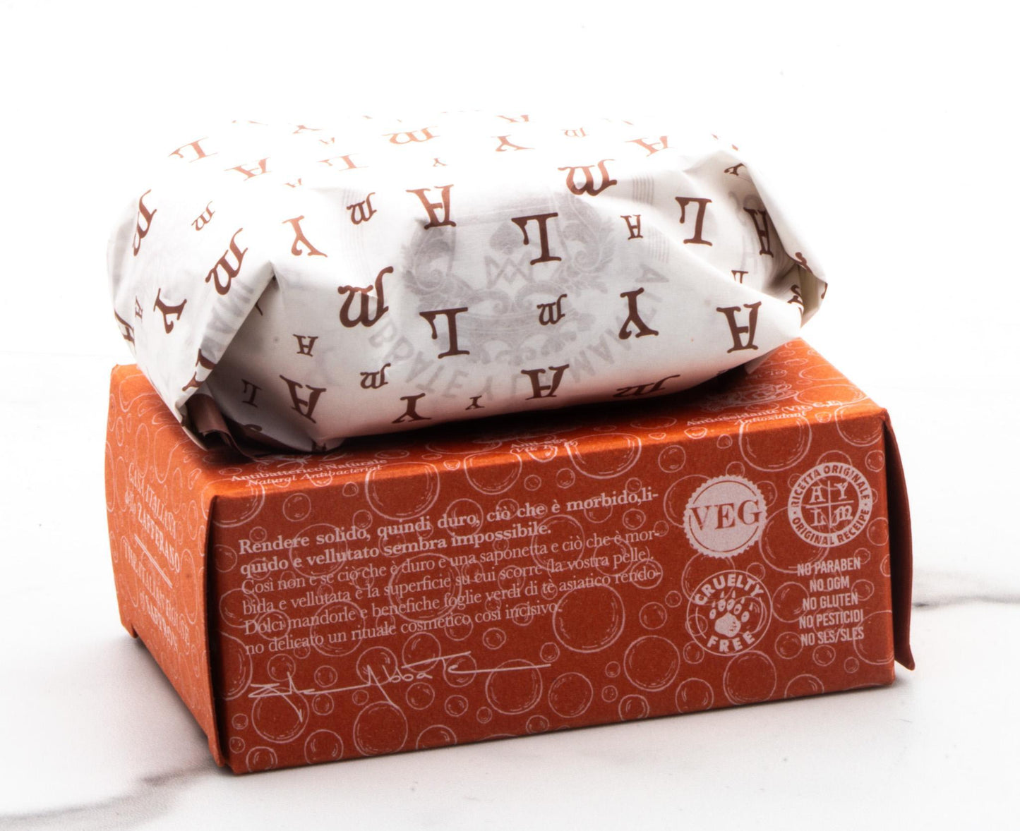 Abbate Y La Mantia | Almond, Saffron, Green Tea Hand Soap, 6oz