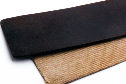 Vintage "Genuine Russian" Straight Razor Leather Strop