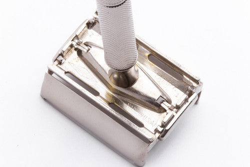 1954 Gillette Super Speed TTO DE Safety Razor with Styrene Case