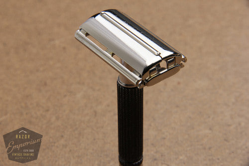 Gillette 1967 Black Handle Super Speed Safety Razor