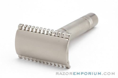 1930s Gillette NEW Long Comb Safety Razor Factory Nickel Revamp