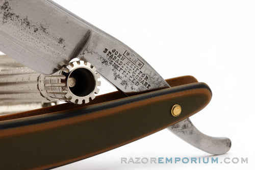 11/16" John Heiffor 'Made for the Army' Straight Razor | Sheffield, England