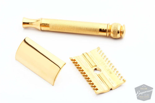 Gillette 1930s Long Comb NEW Double Edge Razor 24K Revamp