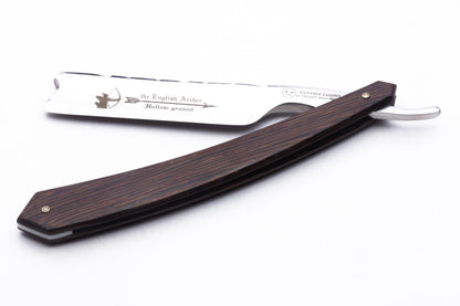 6/8" Gustave Lalune Straight Razor "English Archer" Wenge Scales