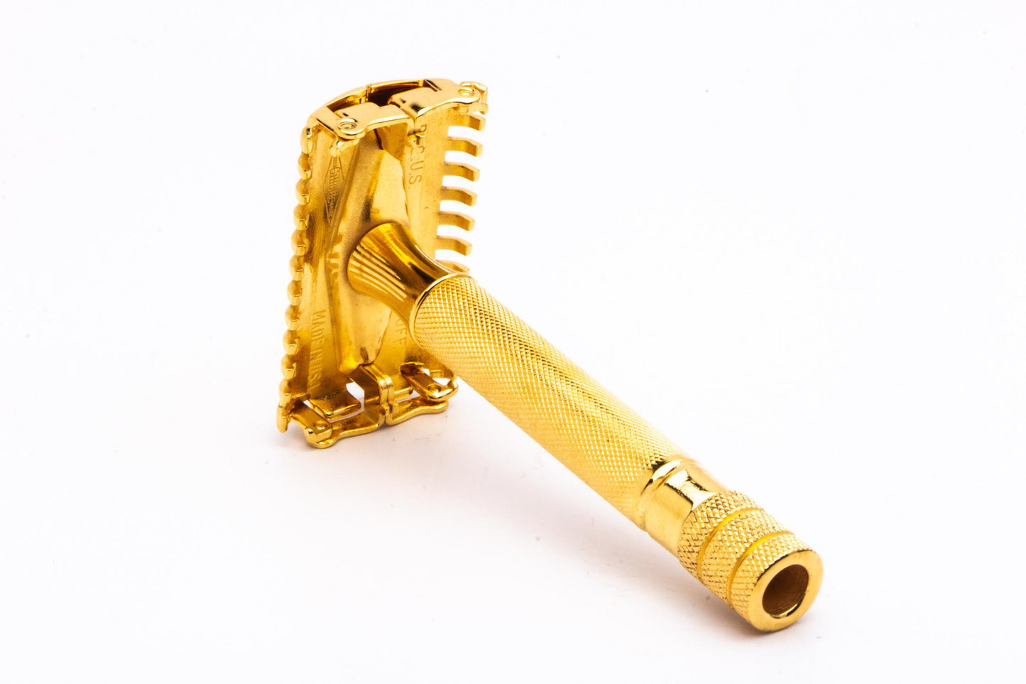 1930's Gillette Sheraton DE Safety Razor Set | 24K Gold Revamp