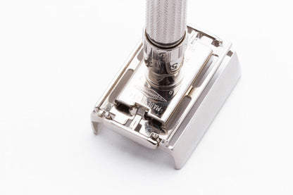 1958 Gillette Fatboy Adjustable Double Edge Factory Nickel Revamp