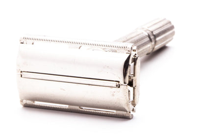 1966 L3 Gillette Slim Aristocrat Adjustable TTO Safety Razor | Original Condition