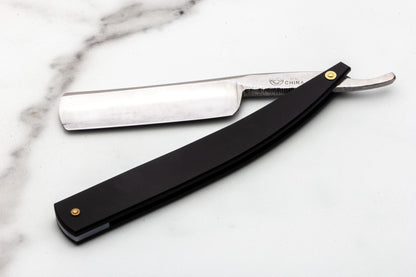 5/8" Restored Gold Dollar 66 Stainless Steel Straight Razor