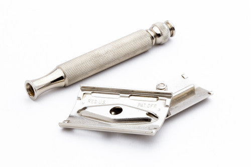 1953 Gillette Ball End Tech Razor | Electro Etched Logo Y3