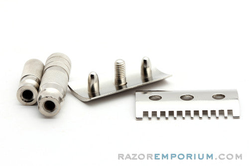 1920's Metropolitan Cutco "Old Type" Safety Razor | Factory Nickel Revamp