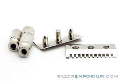 1920's Metropolitan Cutco "Old Type" Safety Razor | Factory Nickel Revamp