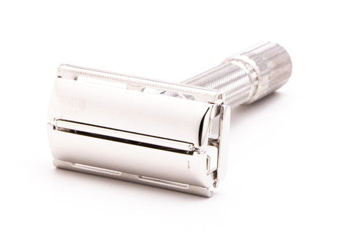 1960 F2 Gillette TTO $1.95 Fatboy Adjustable DE Safety Razor  | Rhodium Revamp