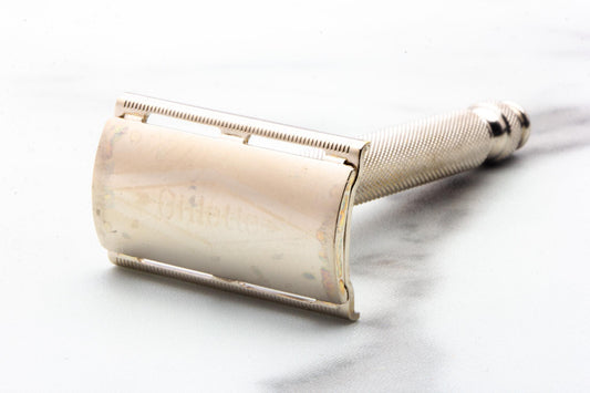 1951 W1 Gillette Ball End Tech Double Edge Safety Razor | Original Condition