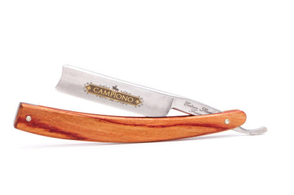 6/8" Ertan Süer Rasoir Sabre Campiono Carbon Straight Razor | Rosewood Scales | USED